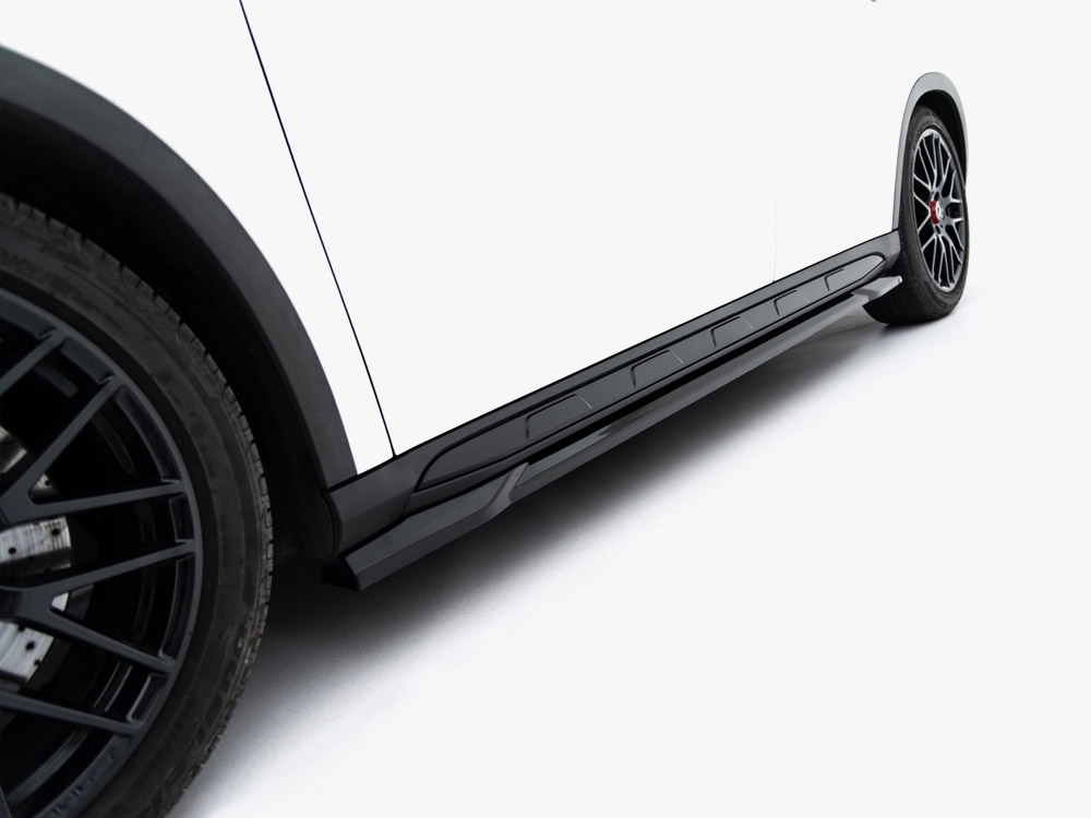 Side Skirts Diffusers Mercedes-Benz GLA 45 AMG X156 Facelift - 4 