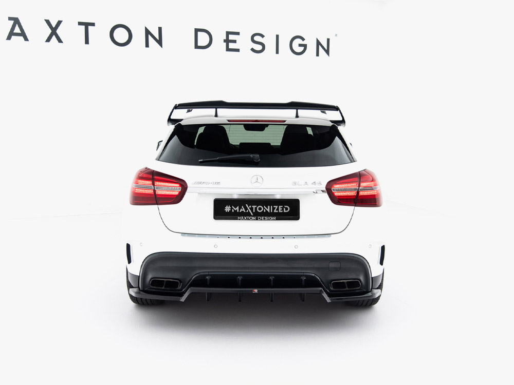 Rear Splitter (Vertical Bars) Mercedes-Benz GLA 45 AMG X156 Facelift - 3 