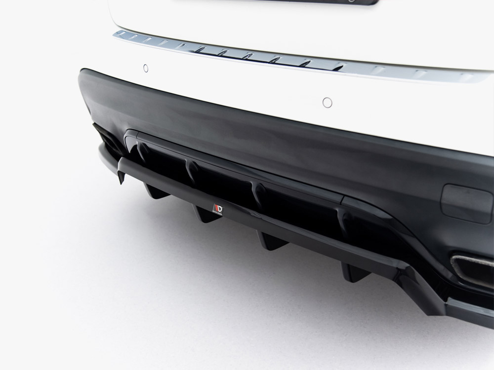 Rear Splitter (Vertical Bars) Mercedes-Benz GLA 45 AMG X156 Facelift - 5 