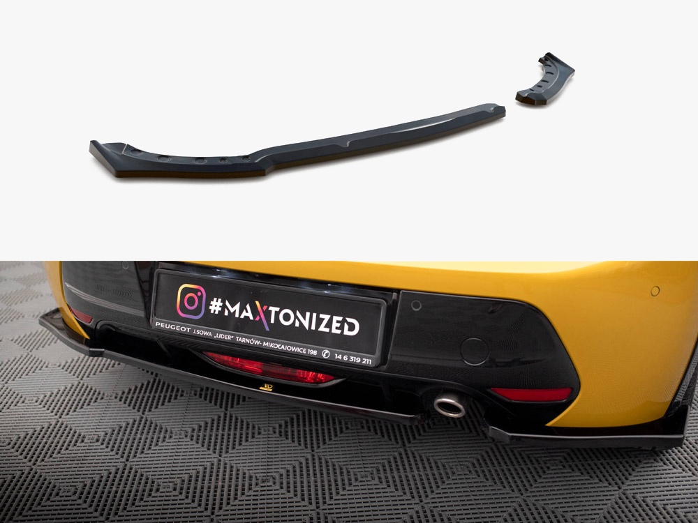 Rear Side Splitters Peugeot 208 GT Mk2 - 1 