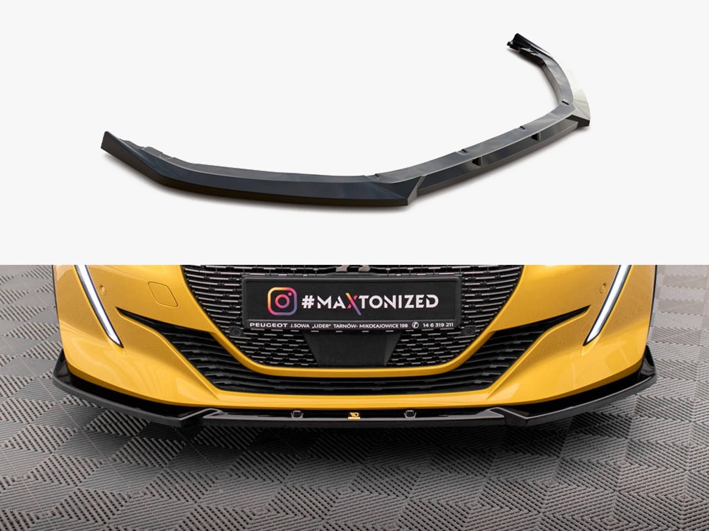 Front Splitter V.1 Peugeot 208 GT Mk2 - 1 