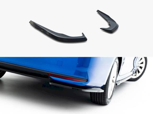 Rear Side Splitters Skoda Octavia Liftback / Estate Mk4 Facelift