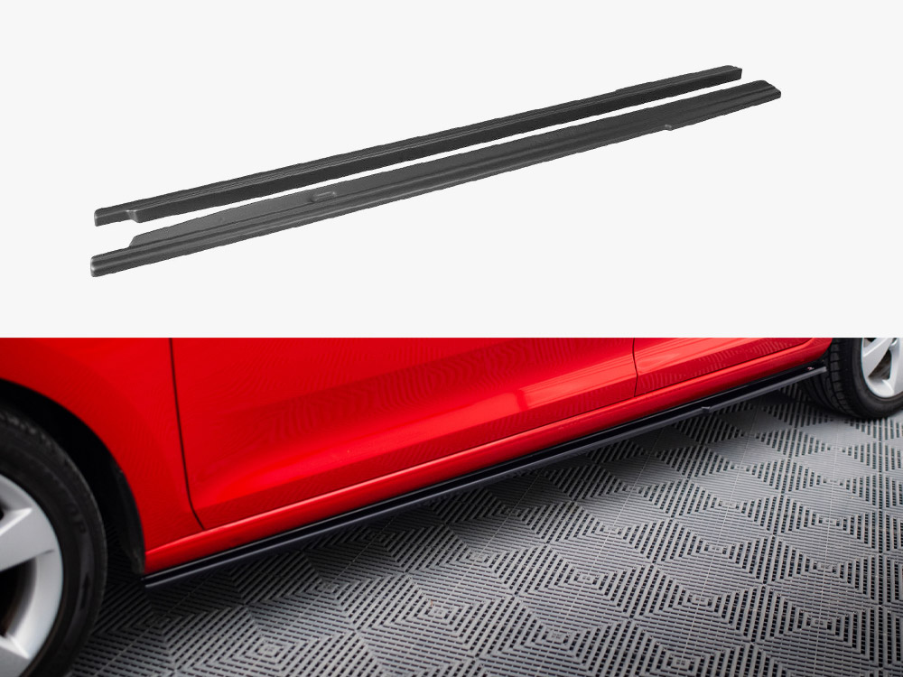 Side Skirt Diffusers Skoda Rapid - 1 