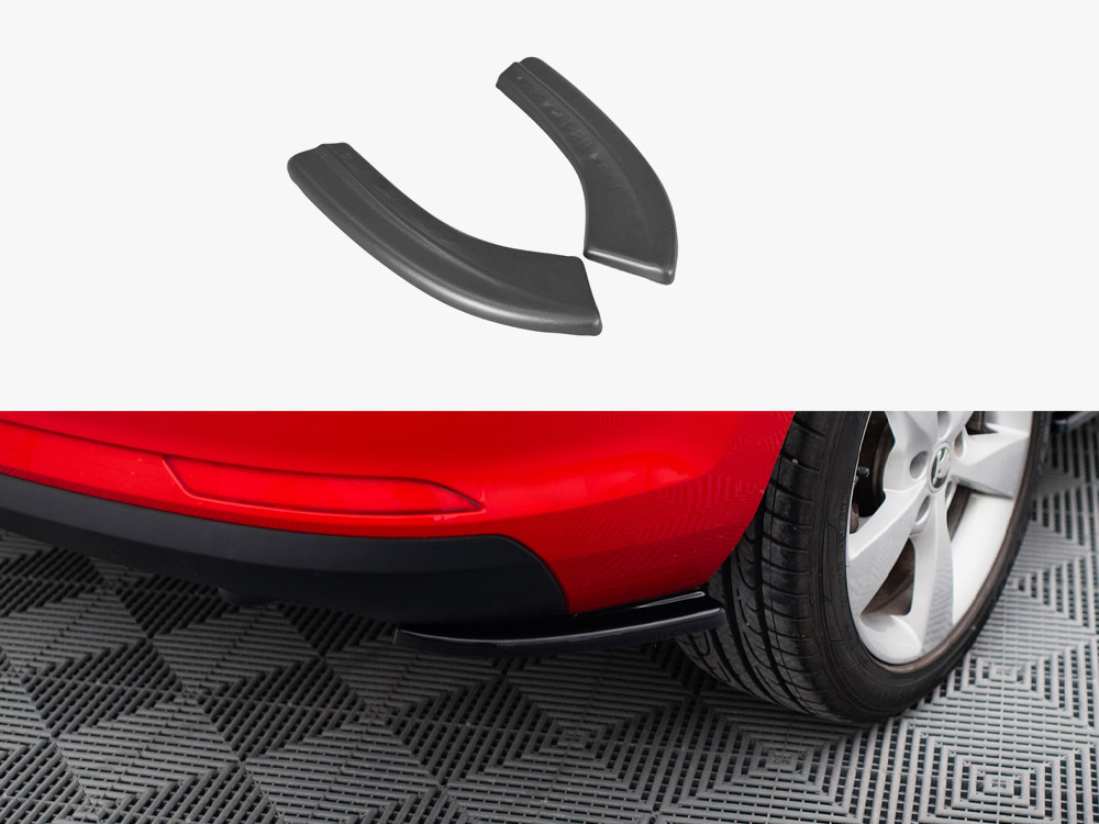 Rear Side Splitters Skoda Rapid Spaceback - 1 