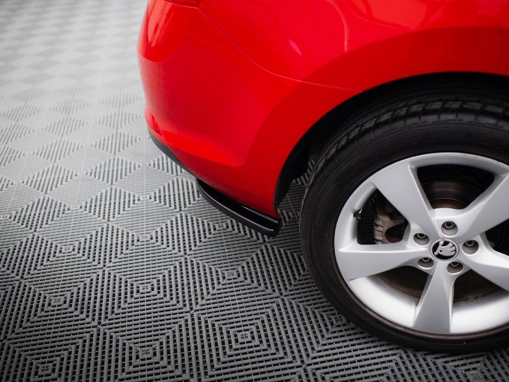 Rear Side Splitters Skoda Rapid Spaceback - 4 