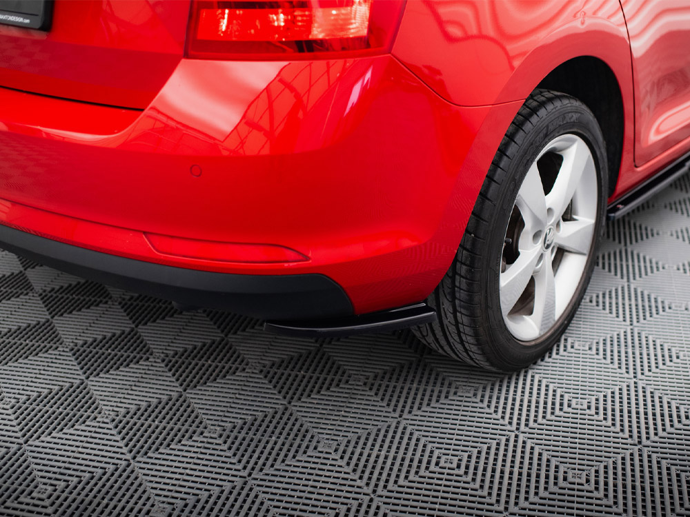 Rear Side Splitters Skoda Rapid Spaceback - 3 