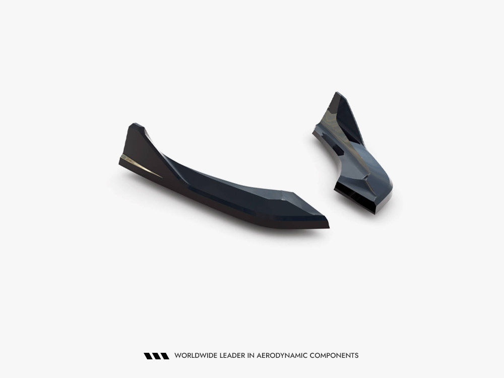 Rear Side Splitters (For rear valance v.3) BMW 1 M-Pack / M140i F20 Facelift - 5 