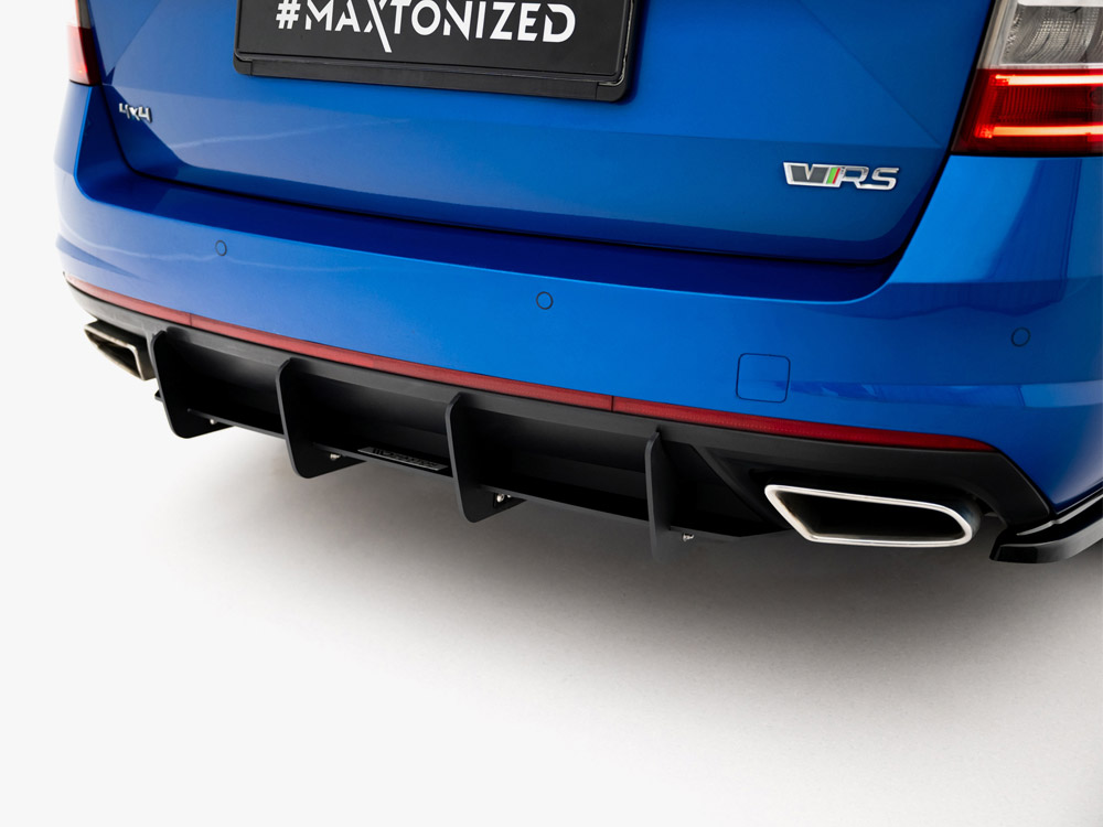 Rear Diffuser Skoda Octavia VRS Mk3 / Mk3 FL Hatchback / Estate - 3 
