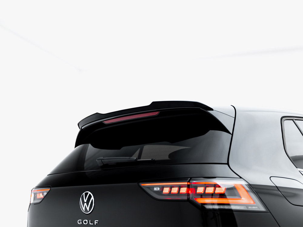Spoiler Cap V.1 compatible with Volkswagen Golf Hatchback GTE / R-Line / Standard Mk8 / Mk8 Facelift - 3 