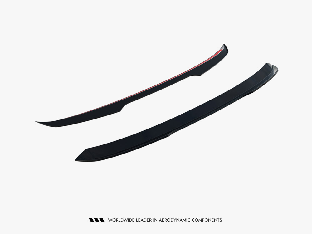 Spoiler Cap V.1 compatible with Volkswagen Golf Hatchback GTE / R-Line / Standard Mk8 / Mk8 Facelift - 7 