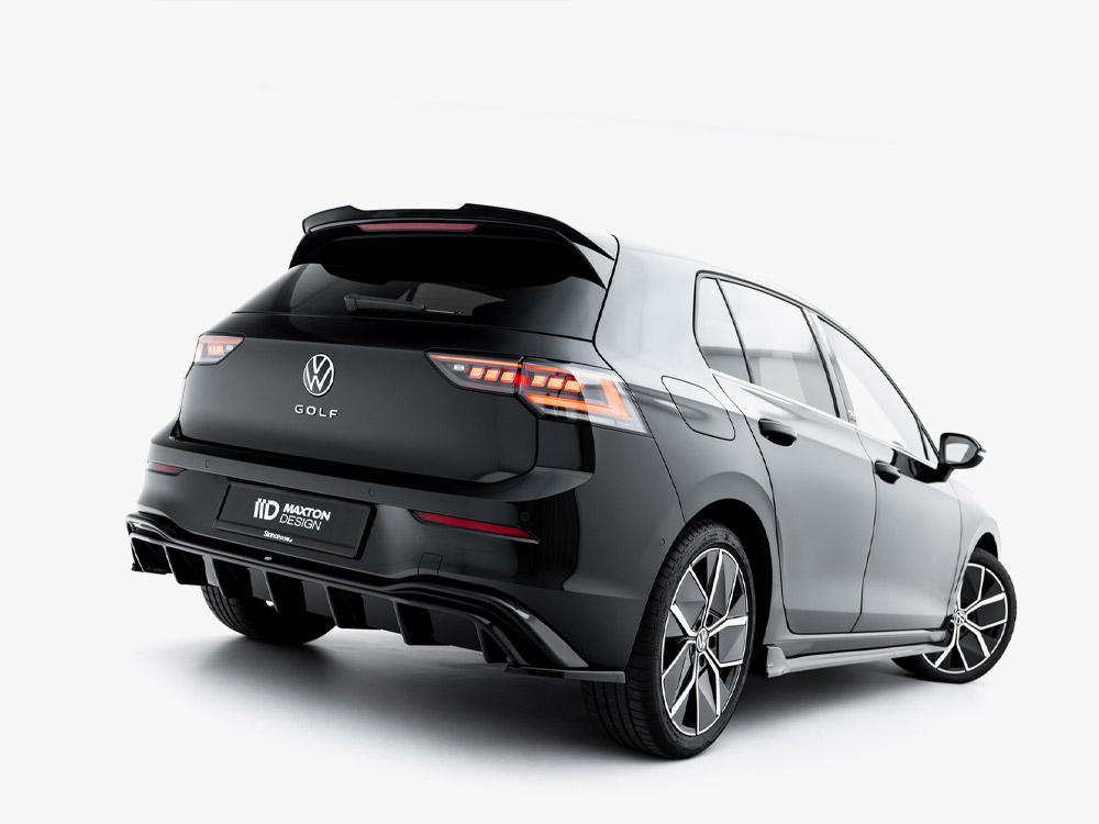 Rear Side Splitters compatible with Volkswagen Golf Hatchback Mk8 Facelift - 2 