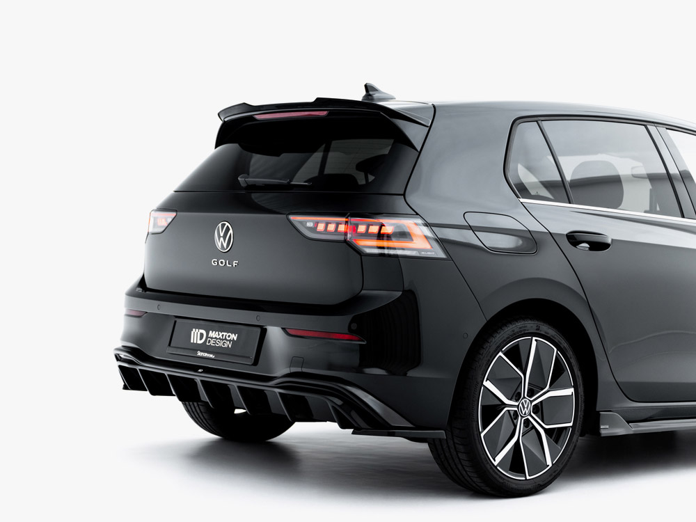 Rear Side Splitters compatible with Volkswagen Golf Hatchback Mk8 Facelift - 3 