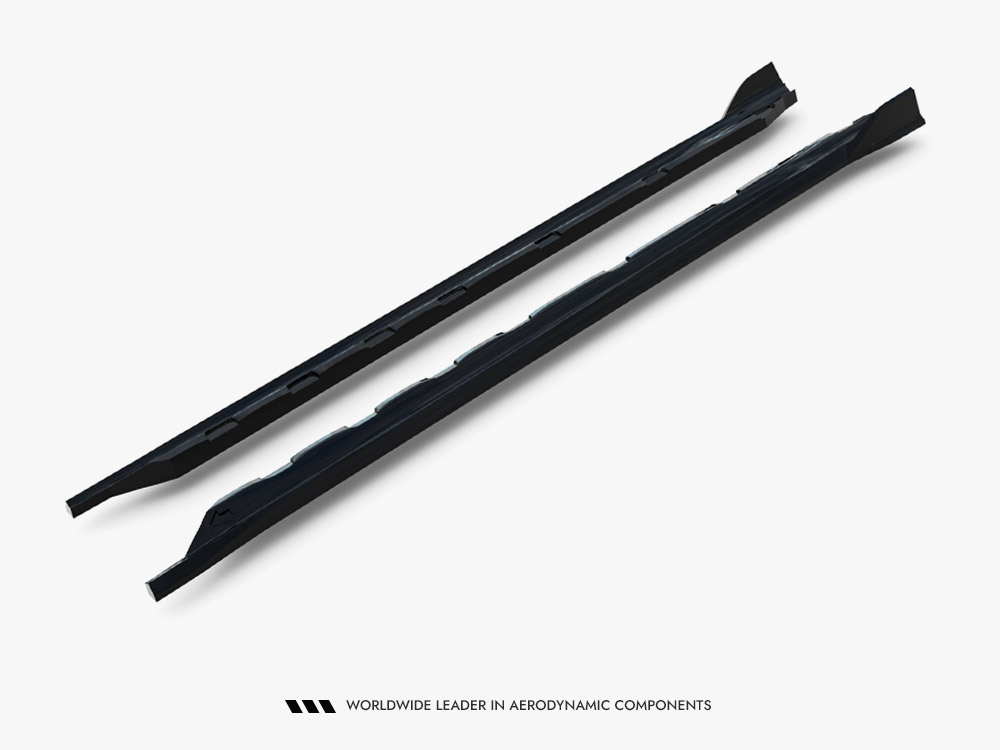 Side Skirts Diffusers compatible with Volkswagen Golf Mk8 Facelift - 6 