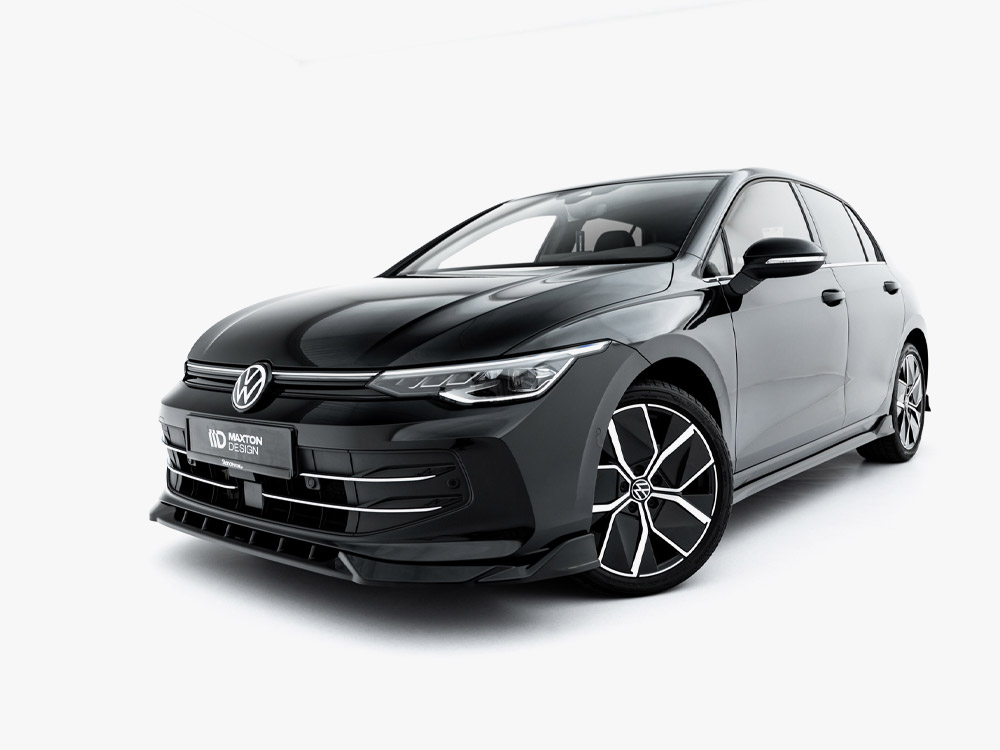 Front Splitter V.1 compatible with Volkswagen Golf Mk8 Facelift - 3 