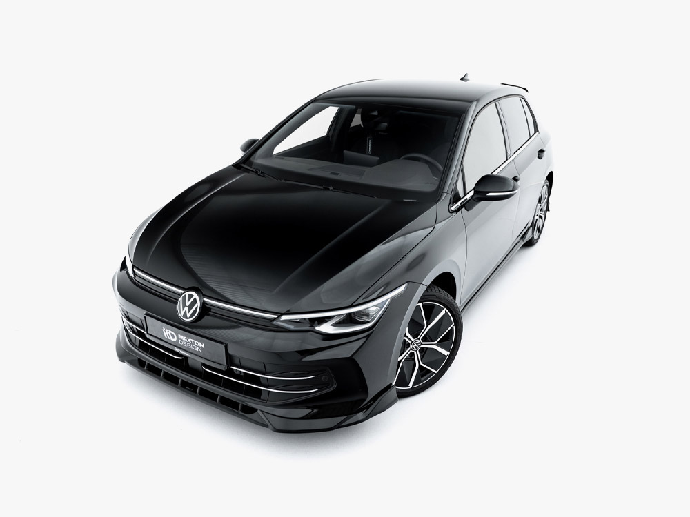 Front Splitter V.1 compatible with Volkswagen Golf Mk8 Facelift - 4 