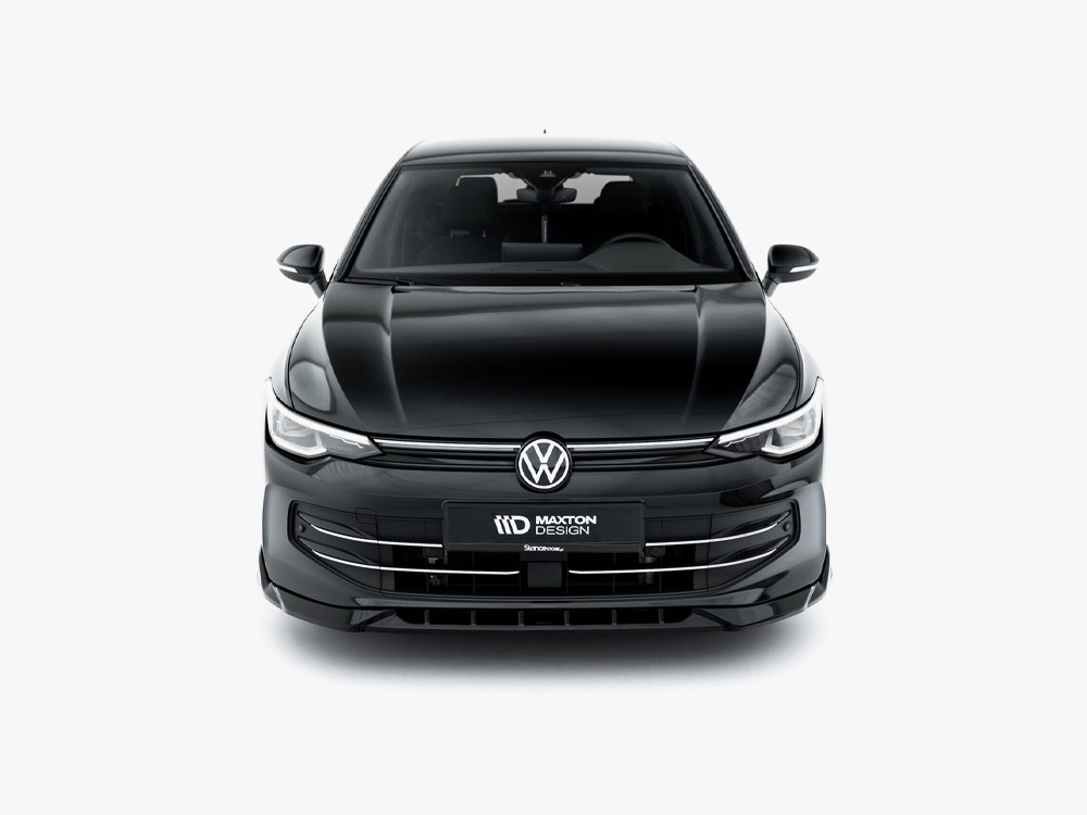 Front Splitter V.1 compatible with Volkswagen Golf Mk8 Facelift - 5 