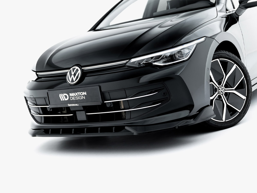 Front Splitter V.1 compatible with Volkswagen Golf Mk8 Facelift - 6 