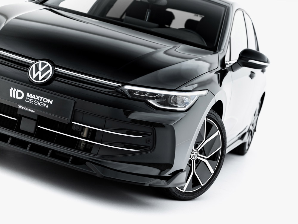 Front Splitter V.1 compatible with Volkswagen Golf Mk8 Facelift - 8 