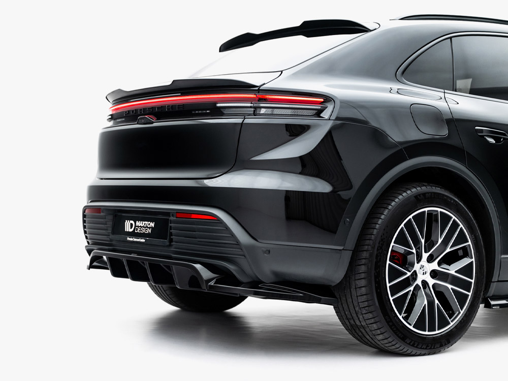 Rear Splitter (Vertical Bars) Porsche Macan EV Mk1 - 4 