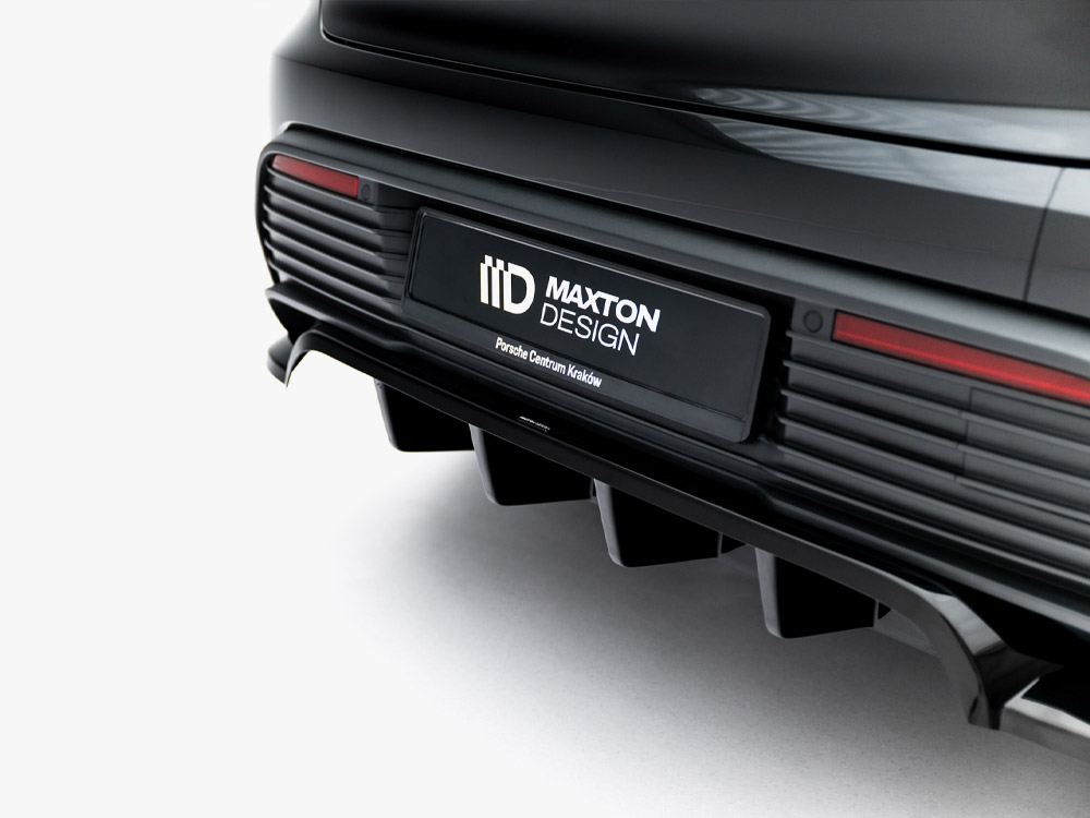 Rear Splitter (Vertical Bars) Porsche Macan EV Mk1 - 6 