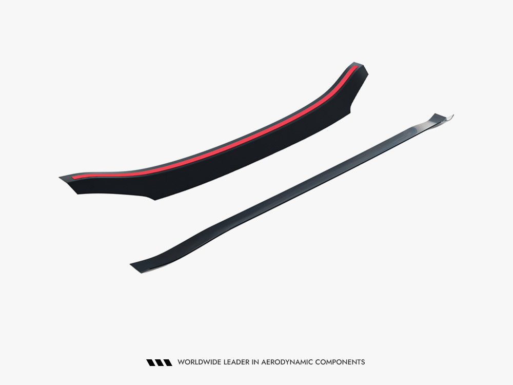 Upper Spoiler CAP V.2 Honda Civic Type-R Mk10 / Mk10 Facelift - 5 