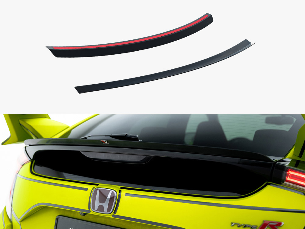 Lower Spoiler CAP Honda Civic Type-R Mk10 / Mk10 Facelift - 1 