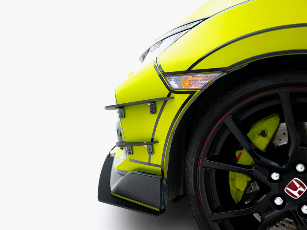 Canards Honda Civic Type-R Mk10 / Mk10 Facelift - 4 