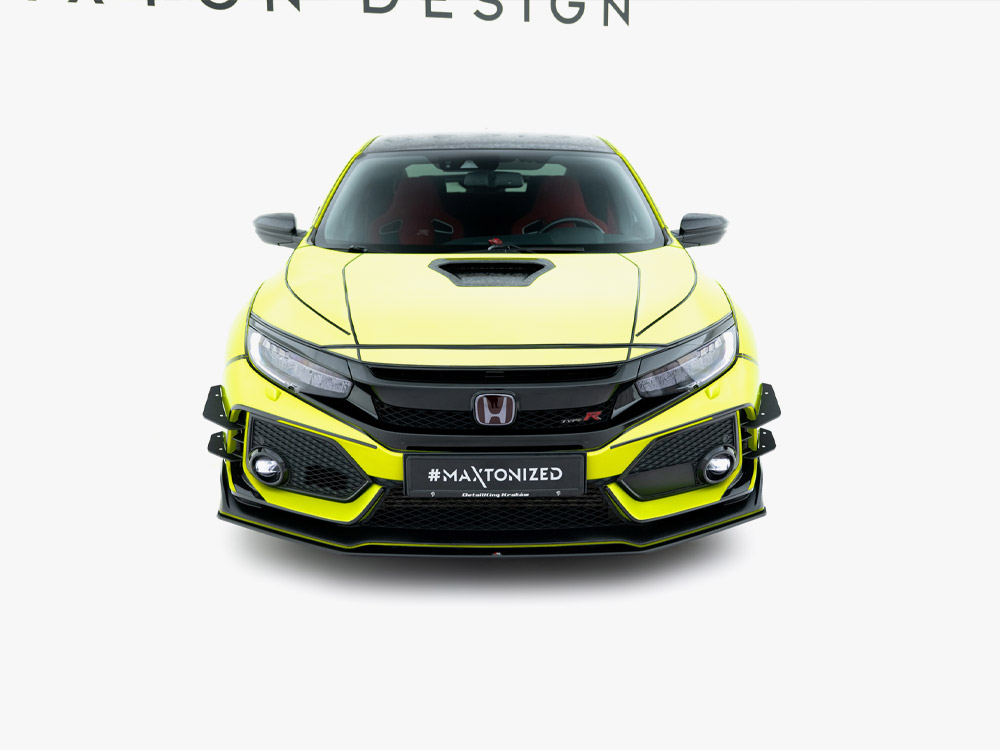 Street PRO Front Splitter V.2 Honda Civic Type-R Mk10 / Mk10 Facelift - 3 