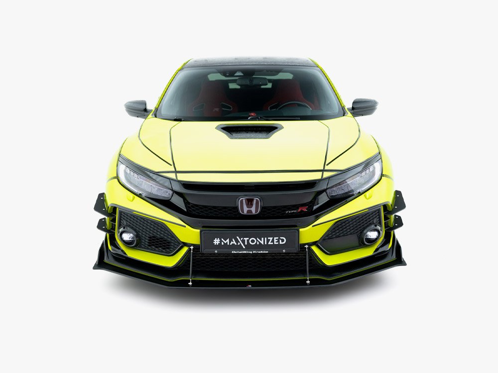 Street PRO Front Splitter Honda Civic Type-R Mk10 / Mk10 Facelift - 4 