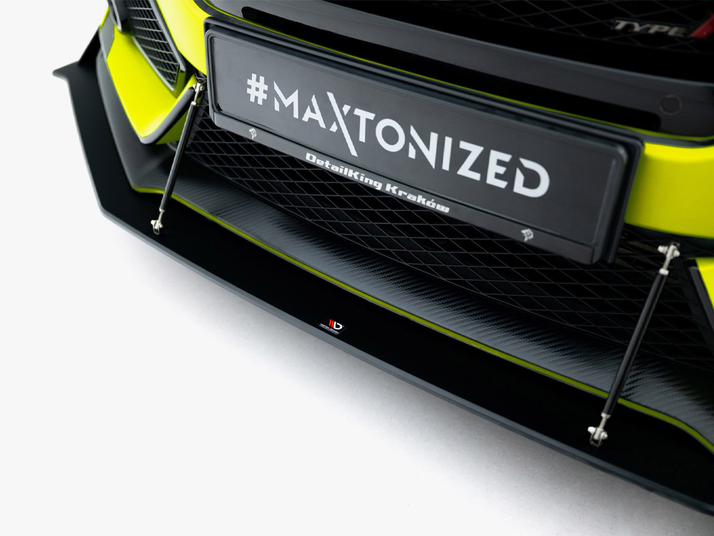 Street PRO Front Splitter Honda Civic Type-R Mk10 / Mk10 Facelift - 5 