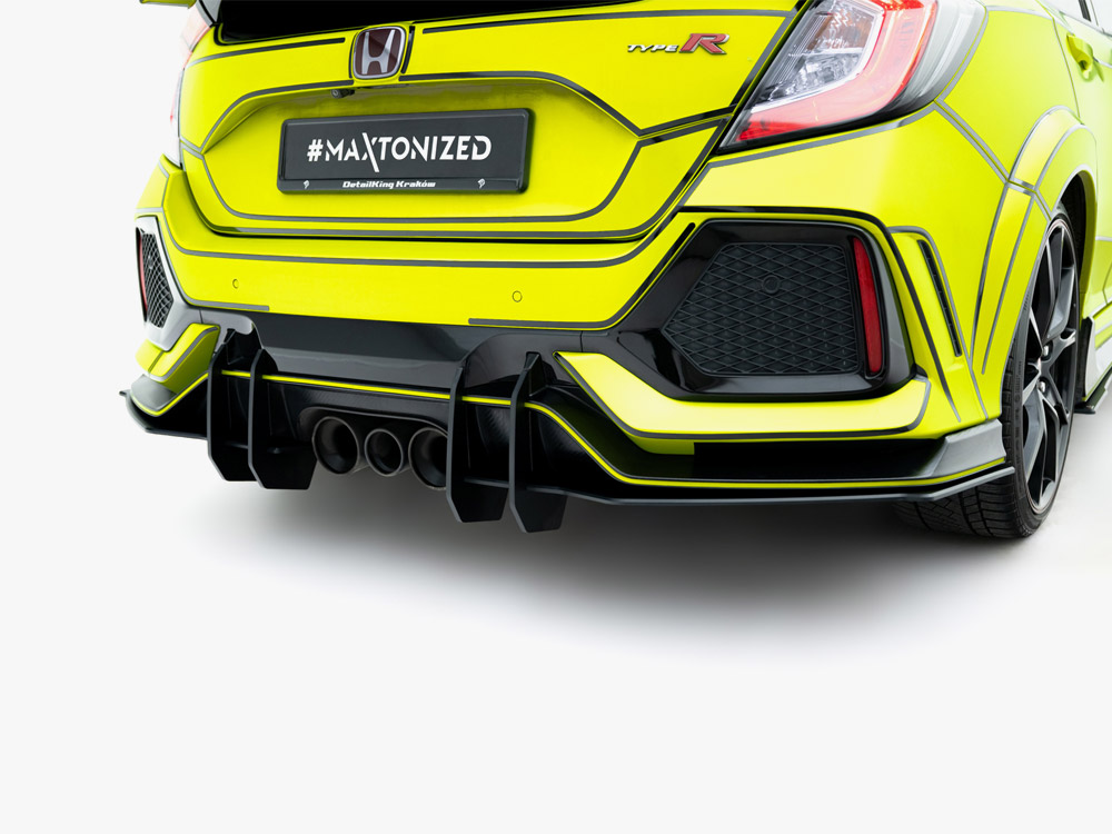 Street PRO Rear Diffuser V.2 Honda Civic Type-R Mk10 / Mk10 Facelift - 4 