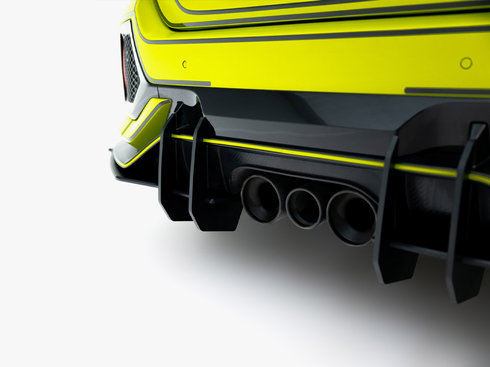 Street PRO Rear Diffuser V.2 Honda Civic Type-R Mk10 / Mk10 Facelift - 5 