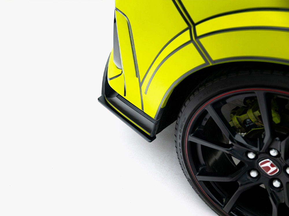 Street PRO Rear Diffuser V.2 Honda Civic Type-R Mk10 / Mk10 Facelift - 7 