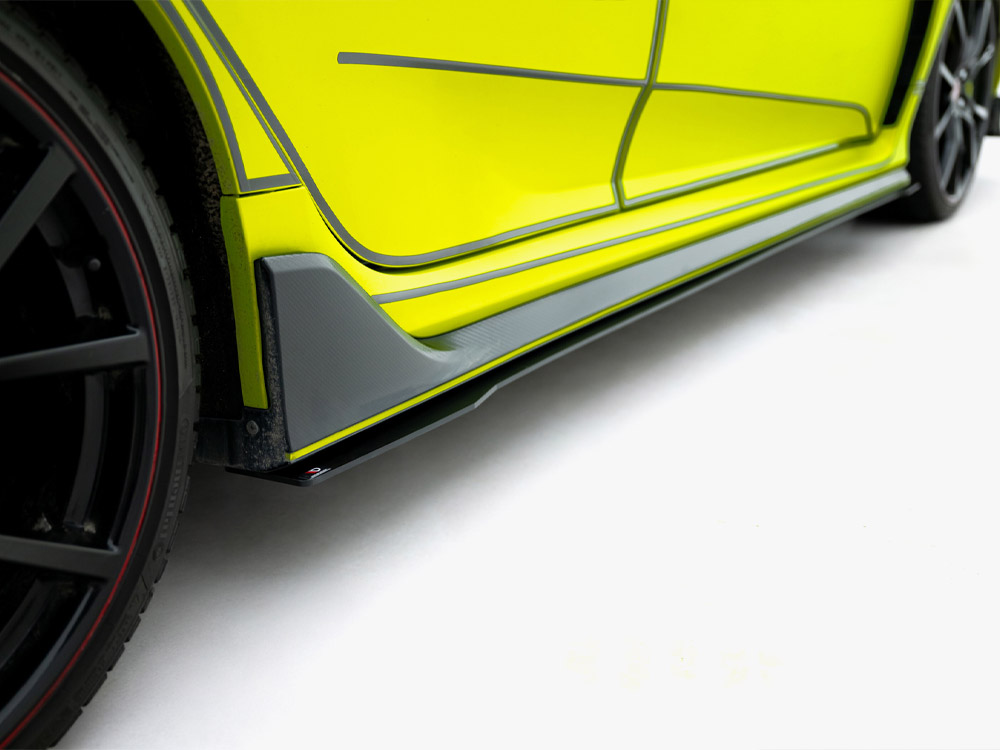 Racing Side Skirt Diffusers Honda Civic Type-R Mk10 / Mk10 Facelift - 2 