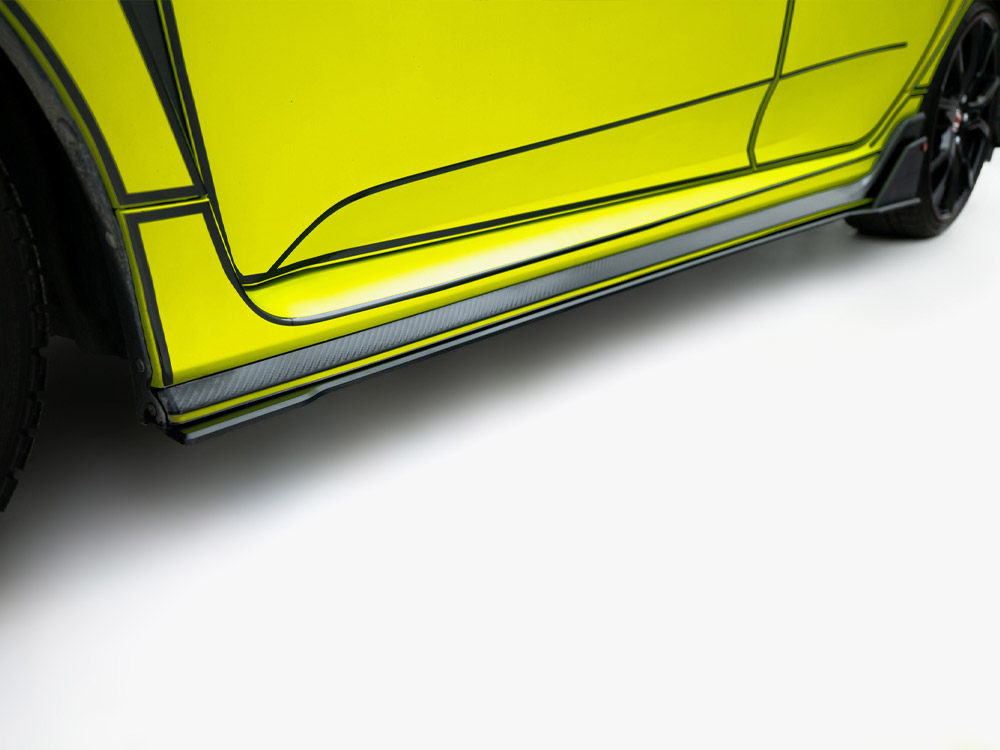 Street PRO Side Skirt Diffusers Honda Civic Type-R Mk10 / Mk10 Facelift - 4 
