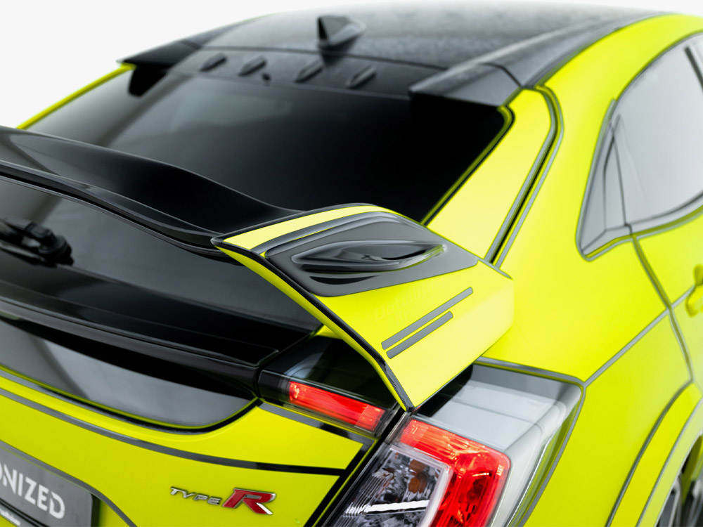 Spoiler Side Extensions Honda Civic Type-R Mk10 / Mk10 Facelift - 3 