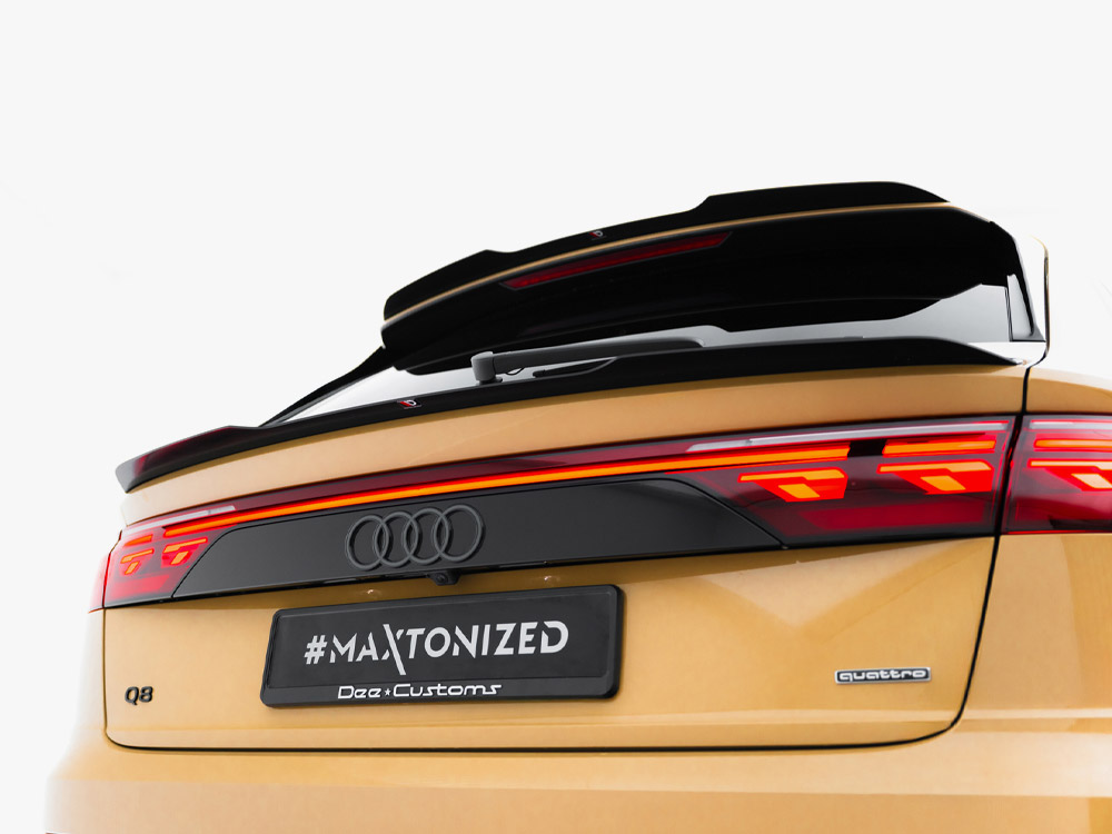 Lower Spoiler CAP V.1 Audi Q8 Mk1 Facelift - 3 