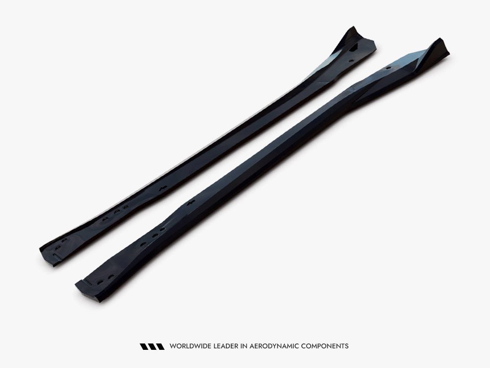 Side Skirts Diffusers Chevrolet Corvette Z06 C7 - 5 
