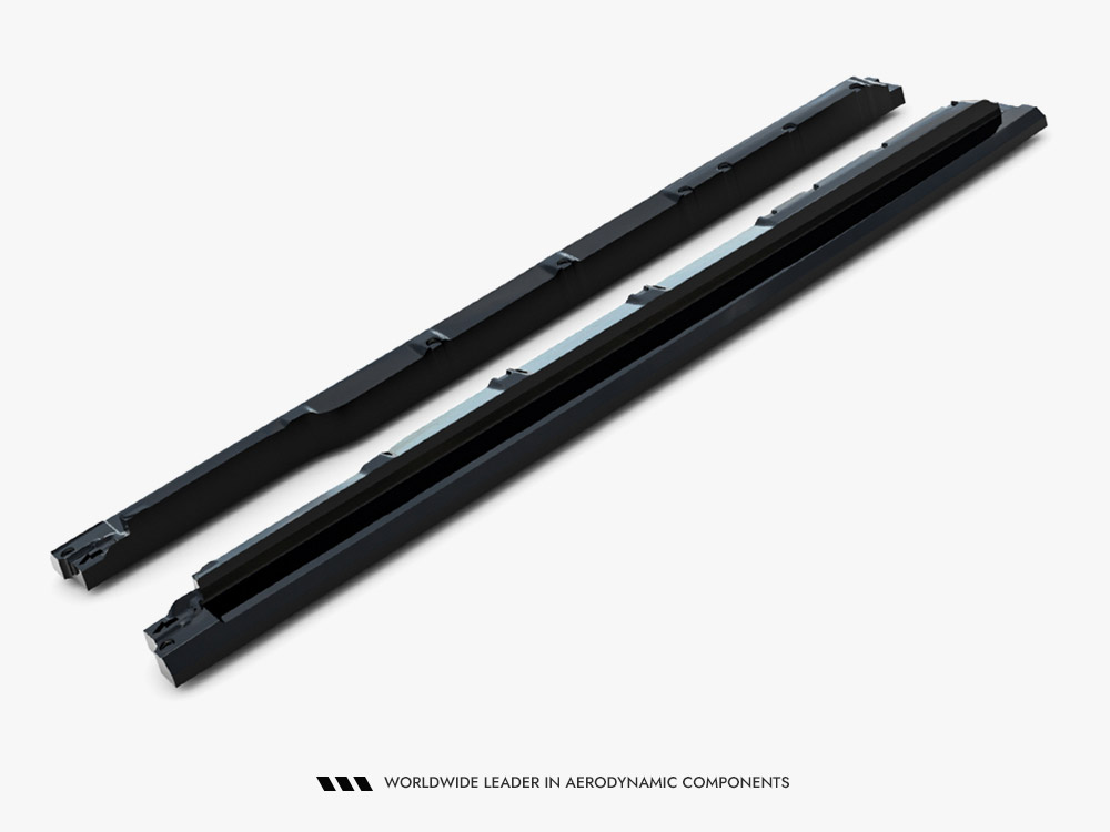 Side Skirts Diffusers Lexus RX F-Sport Mk4 Facelift (version without OEM step rails) - 7 