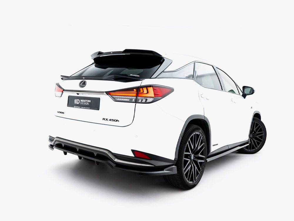 Rear Splitter (Vertical Bars) Lexus RX F-Sport Mk4 Facelift - 2 