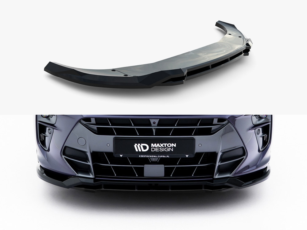 Maxton Design Gloss Black ABS Front Diffuser Splitter – Seat Leon Mk1 Cupra (2000-2006)