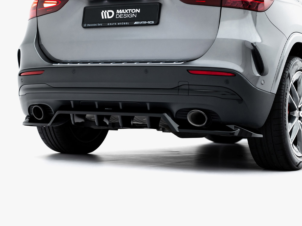 Rear Splitter (Vertical Bars) Mercedes-AMG GLA 35 H247 Facelift - 6 