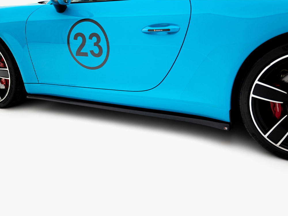 Side Skirt Diffusers Porsche 911 Carrera 991 Facelift - 4 