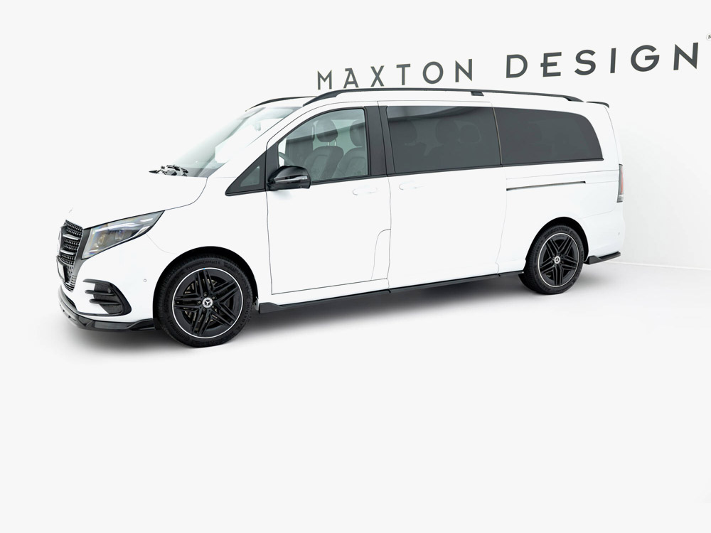 Side Skirt Diffusers V.2 Mercedes V-Class Extra Long AMG-Line W447 - 2 