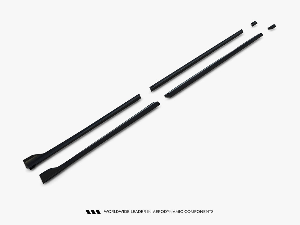 Side Skirt Diffusers V.2 Mercedes V-Class Extra Long AMG-Line W447 - 5 