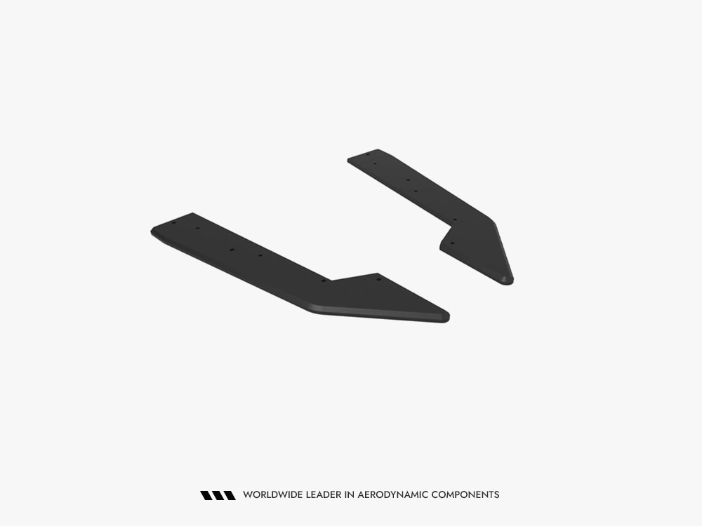 Street Pro Rear Side Splitters Ford Mustang GT Mk7 - 5 