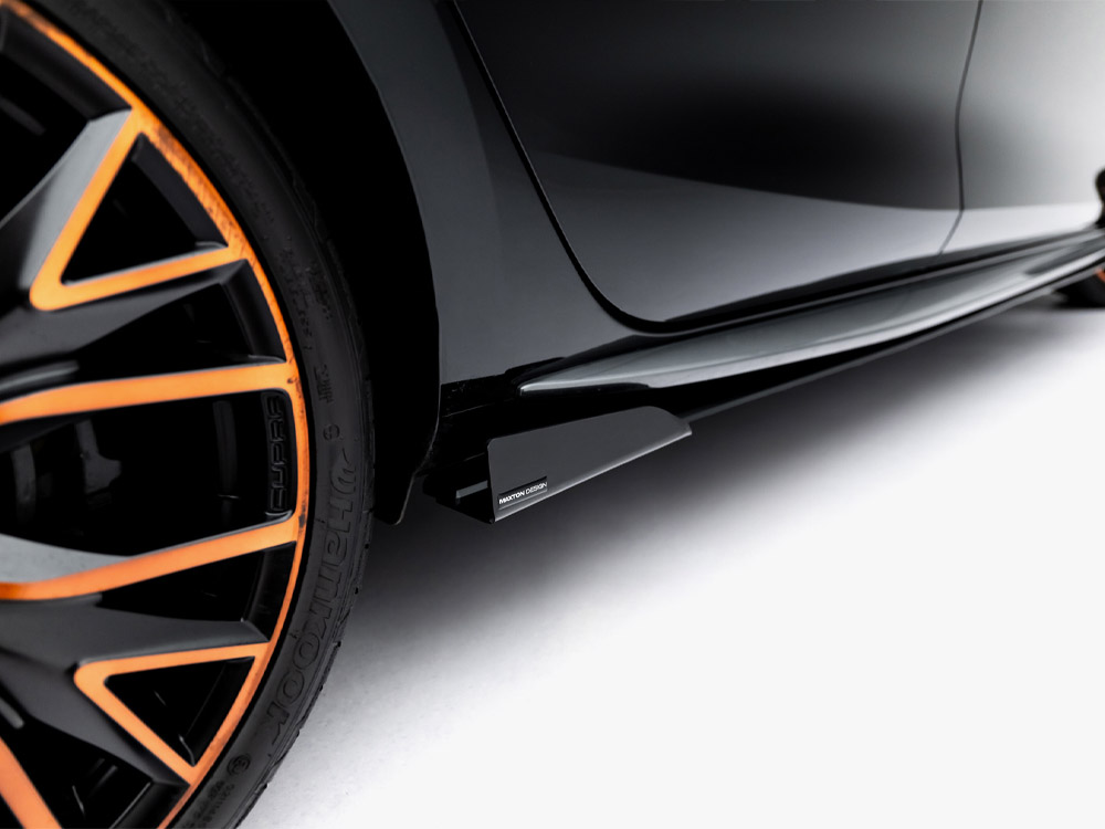 Street PRO Side Skirt Diffusers + Flaps Cupra Leon ST / Hatchback Aero Mk1 / Mk1 Facelift - 6 