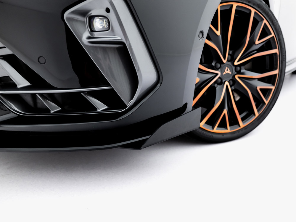 Street PRO Front Splitter + Flaps Cupra Leon ST / Hatchback Mk1 Facelift - 7 