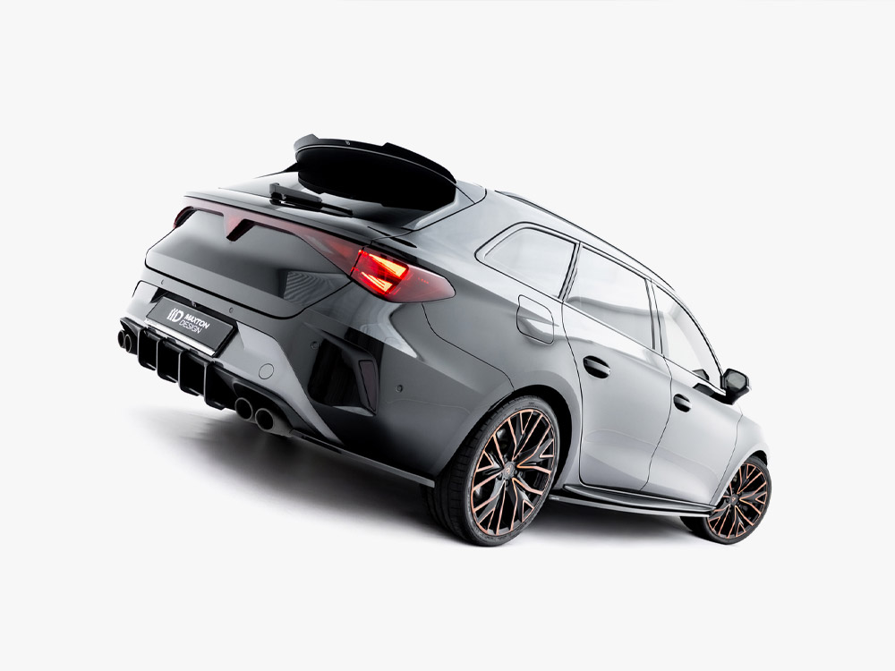 Rear Side Splitters V.1 Cupra Leon ST Mk1 Facelift - 2 