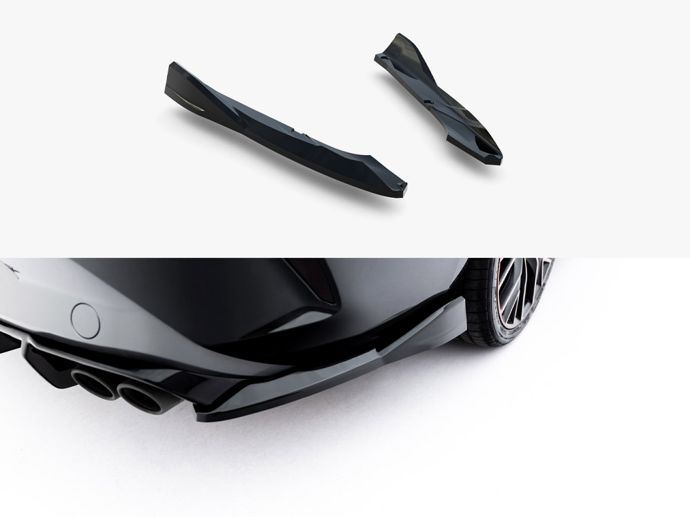 Rear Side Splitters V.6 Cupra Leon ST Mk1 Facelift - 1 